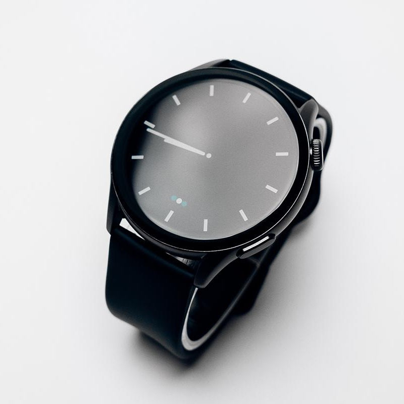 Reloj T7 Negro + Pulsera azul c/bordado-18