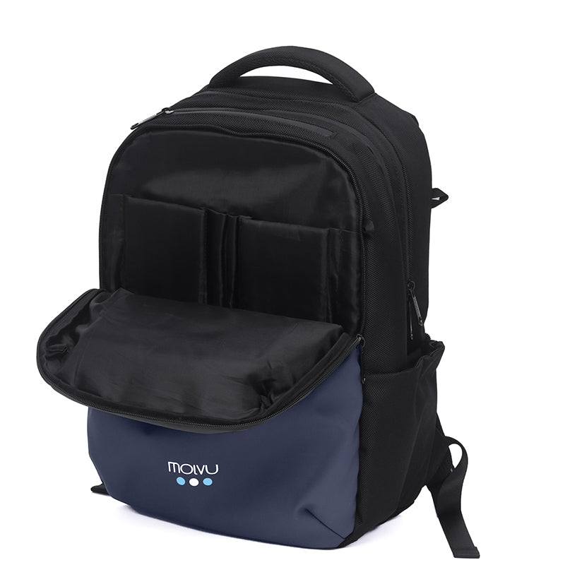 Mochila Zacualpa 15 Negro Azul-10
