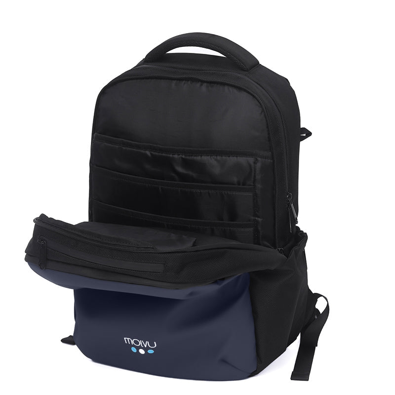 Mochila Zacualpa 15 Negro Azul-11
