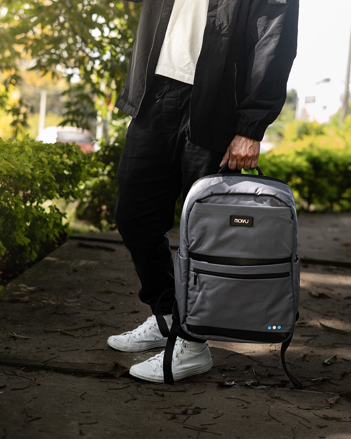 Mochila Business 8 Gris-12