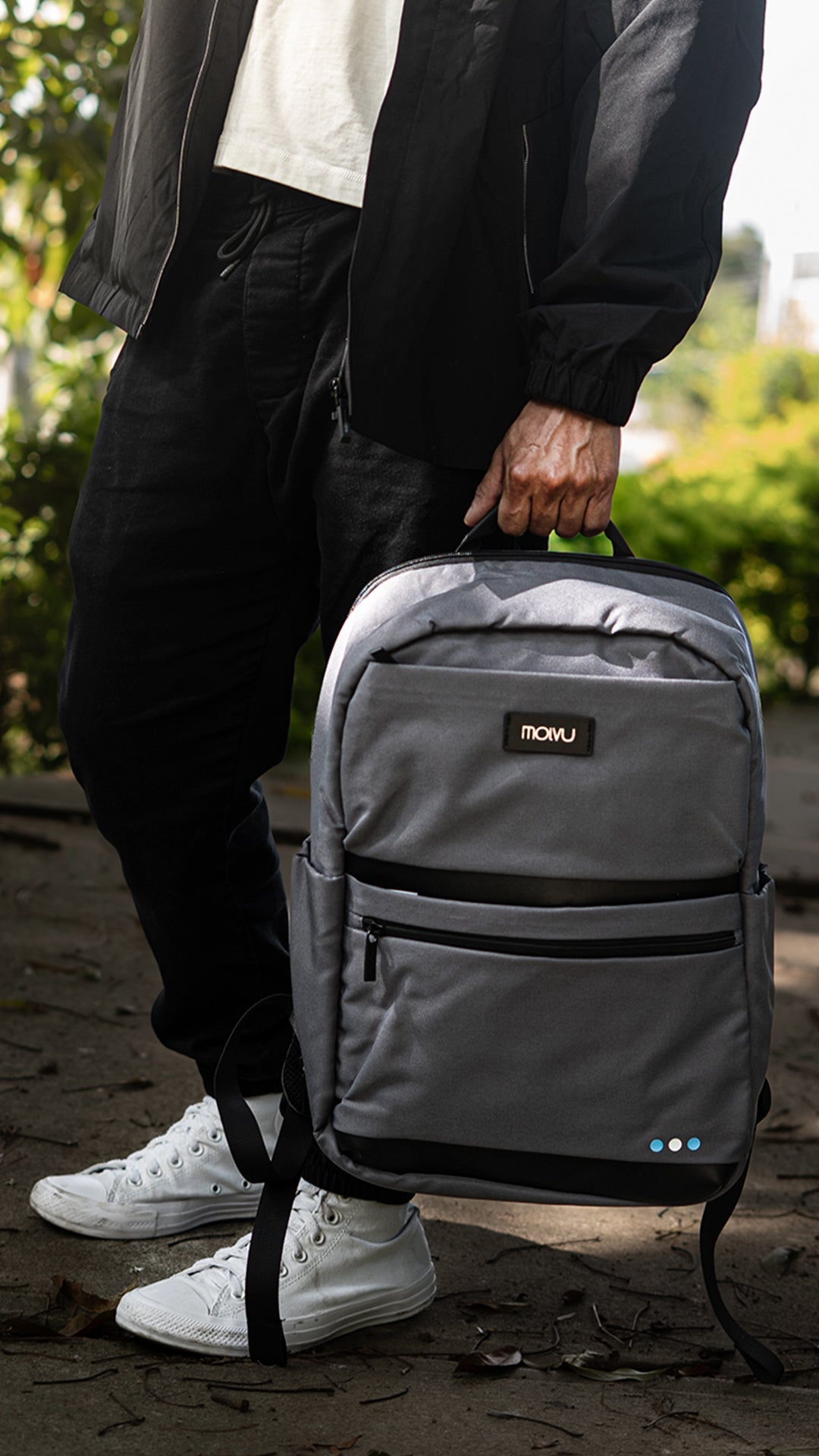 Mochila Business 8 Gris-16