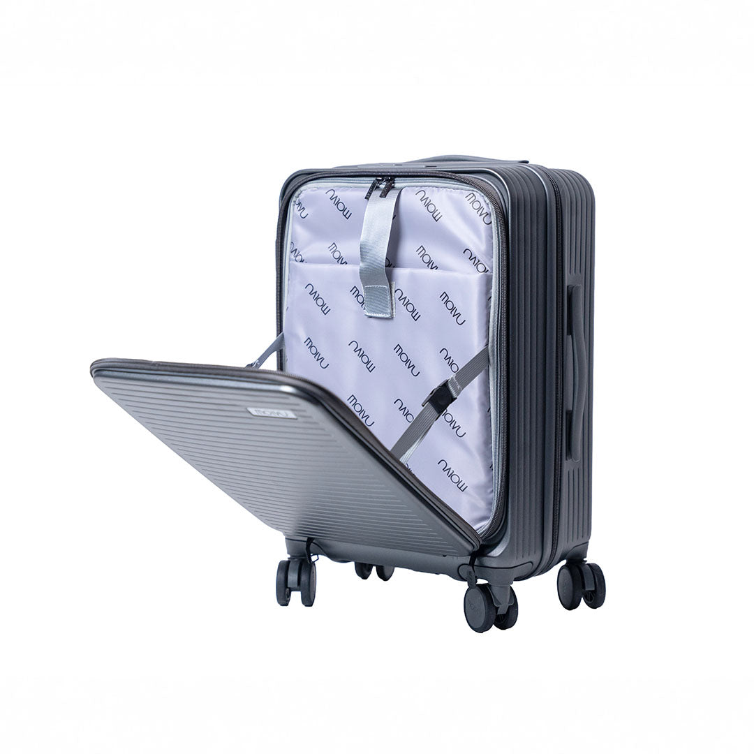 Maleta Viaje 3 (carry on) gris-4