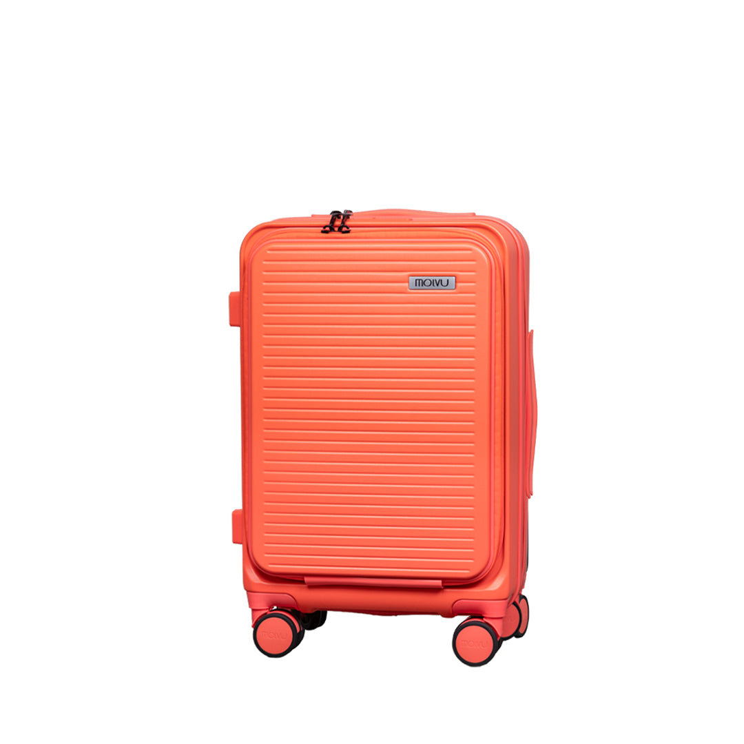 Maleta Viaje 3 (carry on) naranja