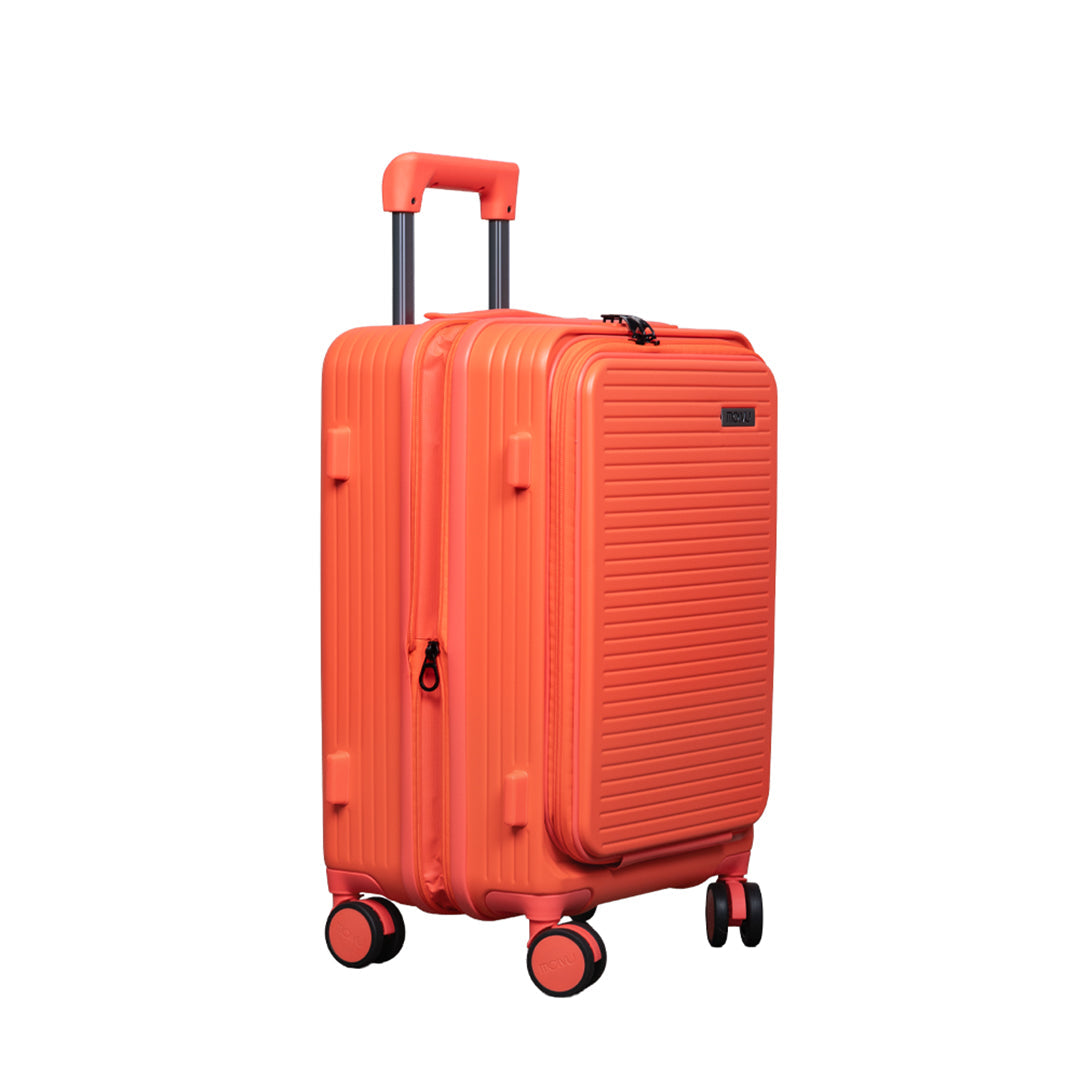 Maleta Viaje 3 (carry on) naranja-2