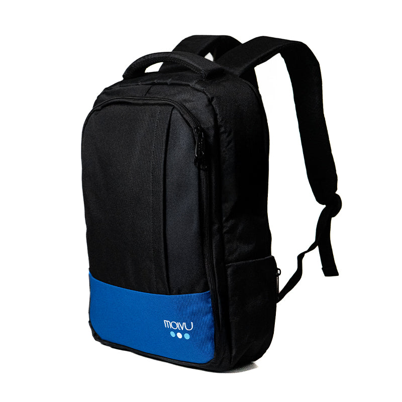 Mochila U2 Negro Azul-1