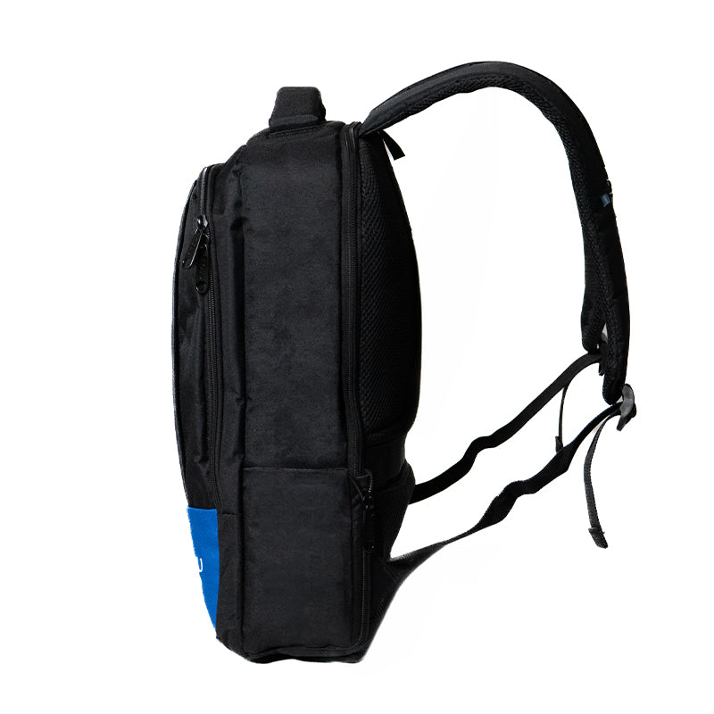 Mochila U2 Negro Azul-2