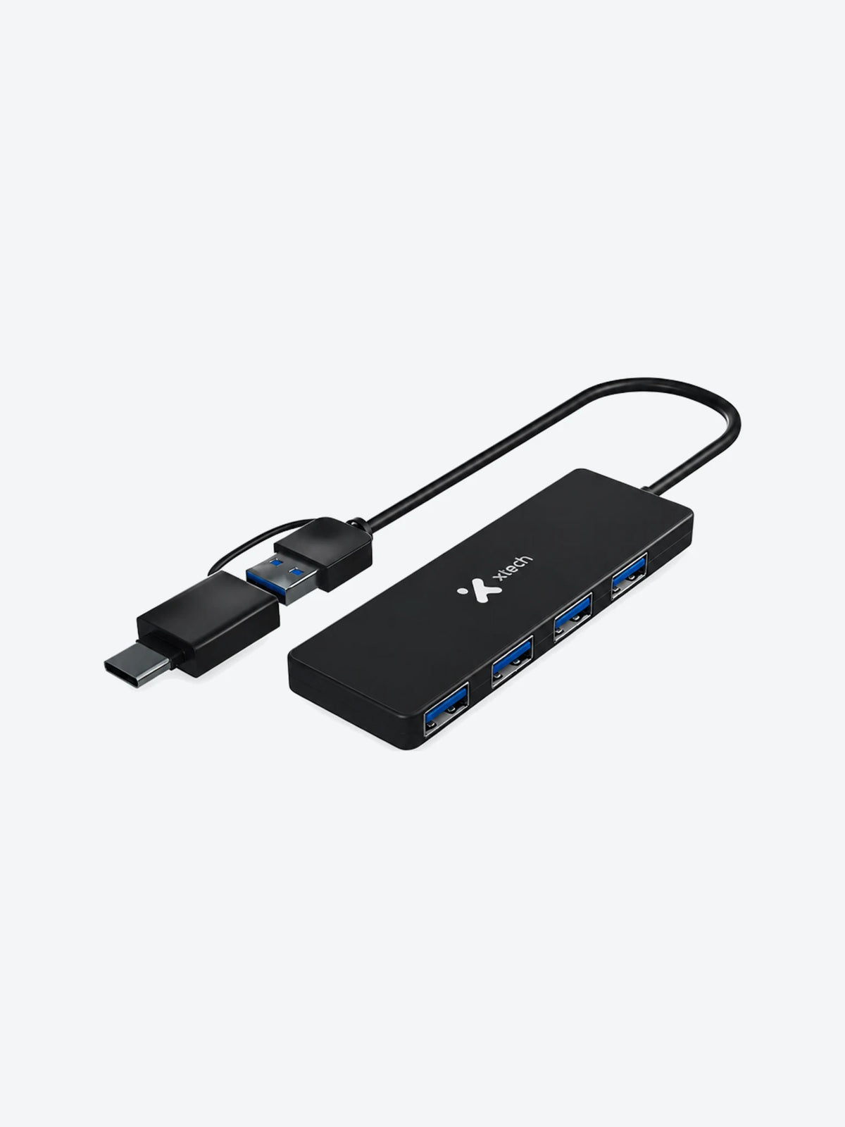 Xtech - Hub - 4 puertos - USB 3.0 XTC-390-1