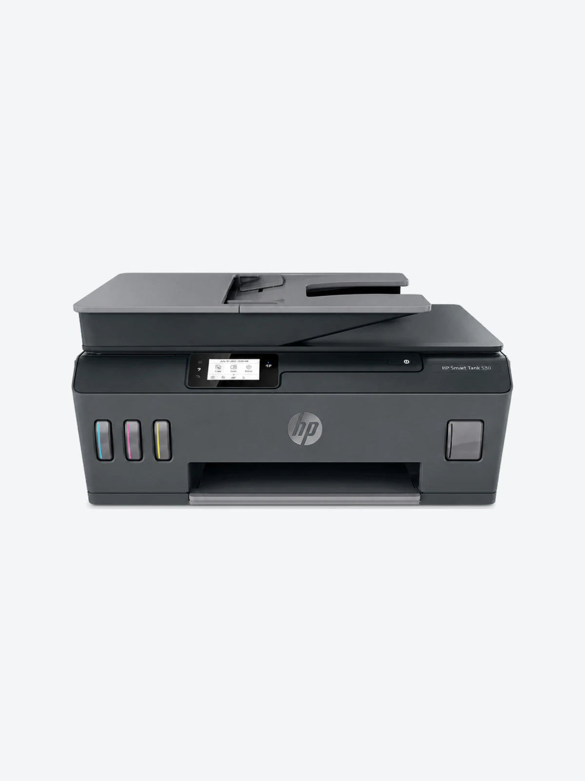 HP Smart Tank 530 - Impresora multifunción - color - chorro de tinta - Legal (216 x 356 mm) (original) - A4/Legal (material) - hasta 10 ppm (copiando) - hasta 11 ppm (impresión) - 100 hojas - USB 2.0, Wi-Fi(n), Bluetooth-1