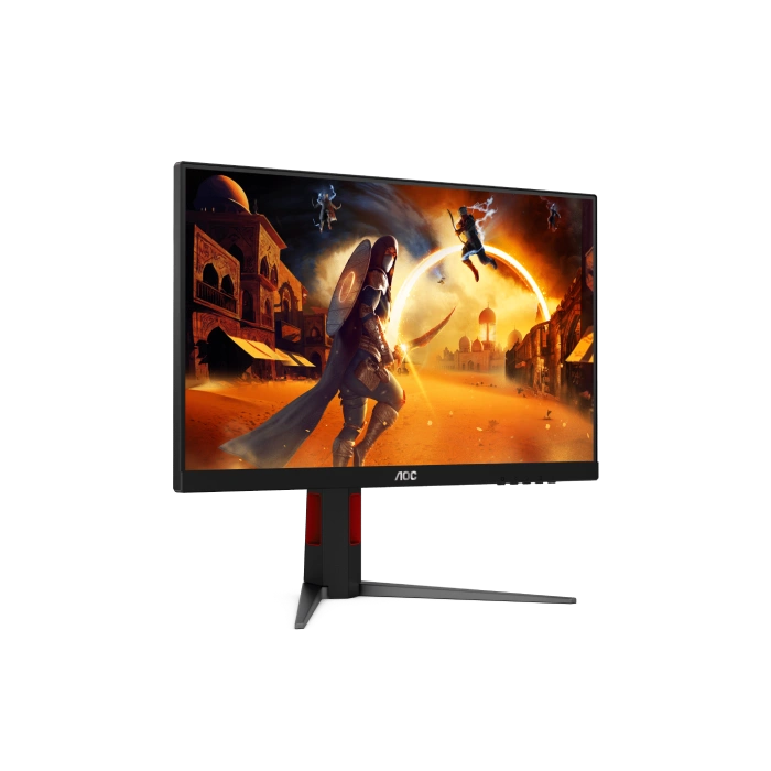 MONITOR GAMING 23.8" AOC 24G4 FHD IPS  1920X1080 180 HZ 0.5MS DP HDMI VGA G-SYNC PLANO NEGRO-2