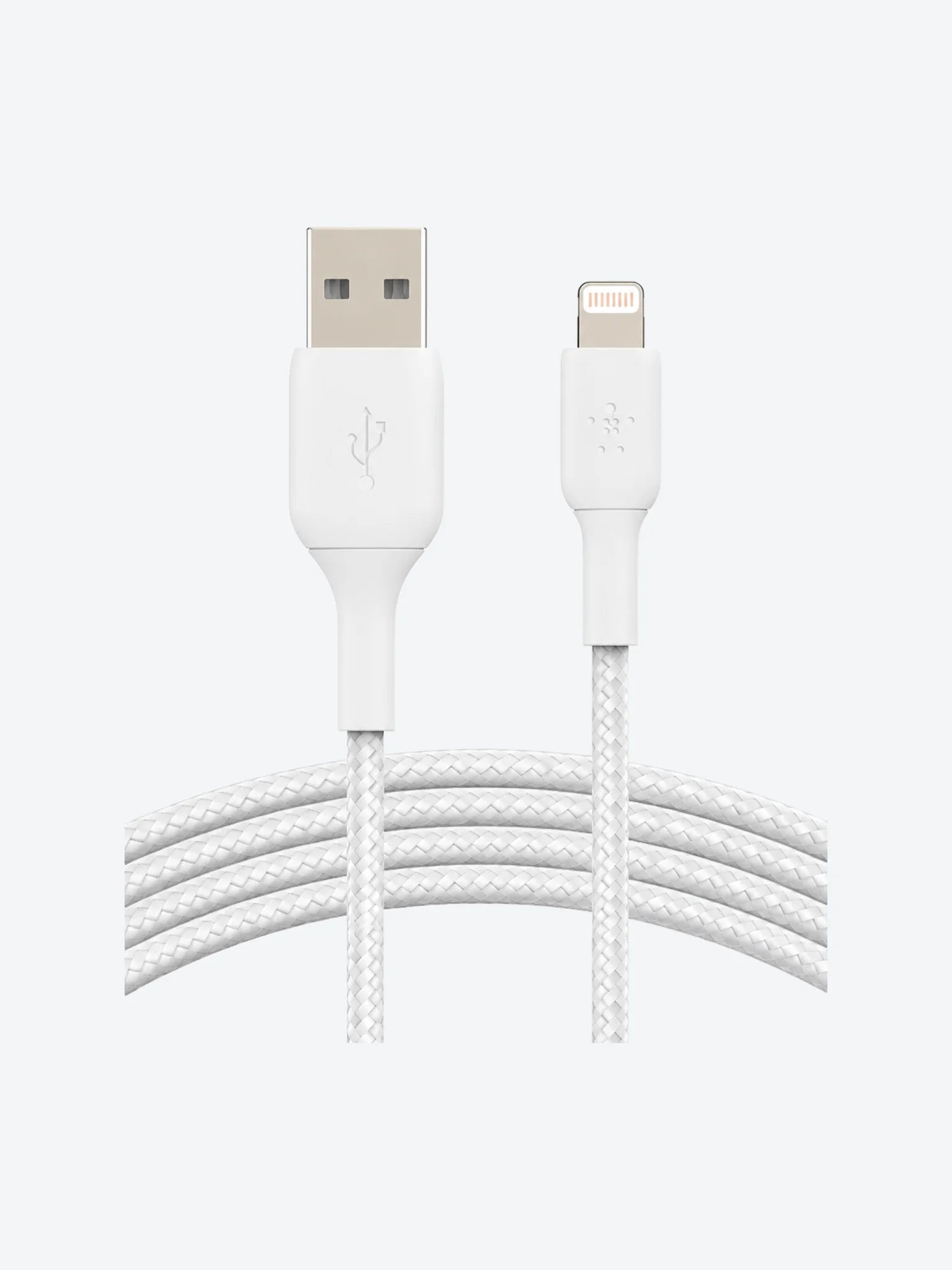 Belkin BoostCharge - Cable Lightning - Lightning macho a USB macho - 1 m - blanco