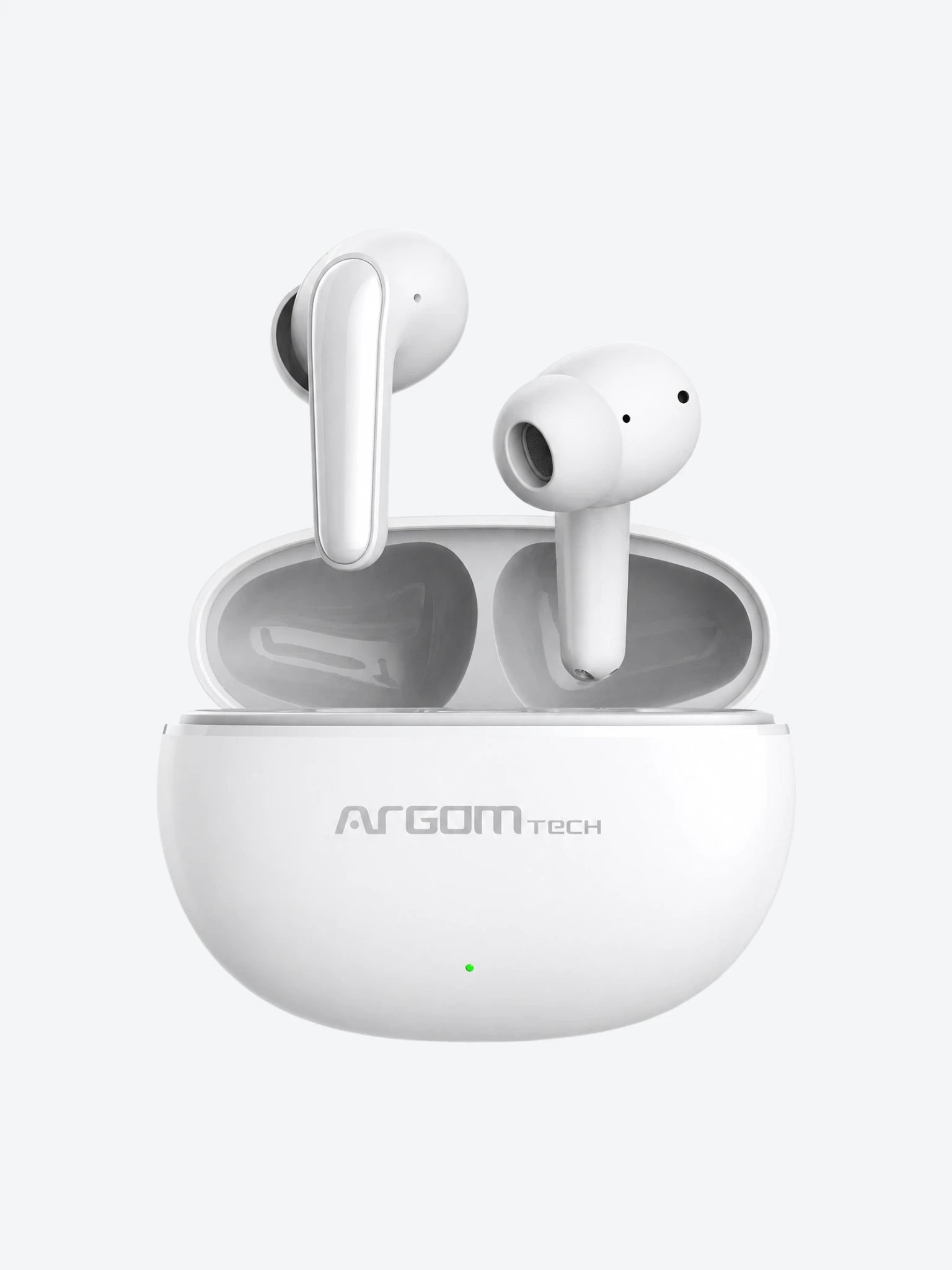Auriculares Argom ARG-HS-5020WT SkeiPods E20 Inalambricos con Cancelacion de Ruido Color Blanco-1