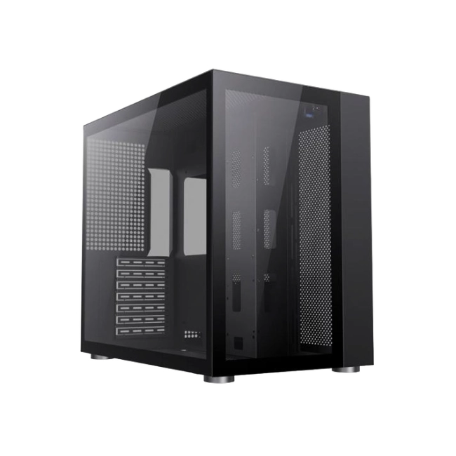 CASE GAMING EAGLE WARRIOR CG04ADRA001C MID TOWER SIN VENTILACIÓN INCLUIDA CON VIDRIO FRONTAL Y LATERAL-1