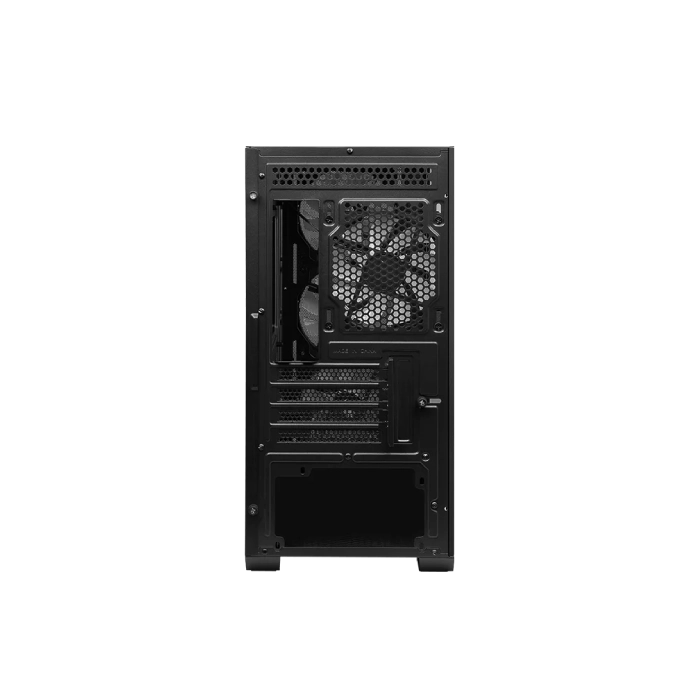 CASE RGB MSI MAG FORGE M100A MINI TOWER VENTILADORES 4 DE 120MM CON VIDRIO LATERAL Y MALLA FRONTAL 306-7G20A21-809-10