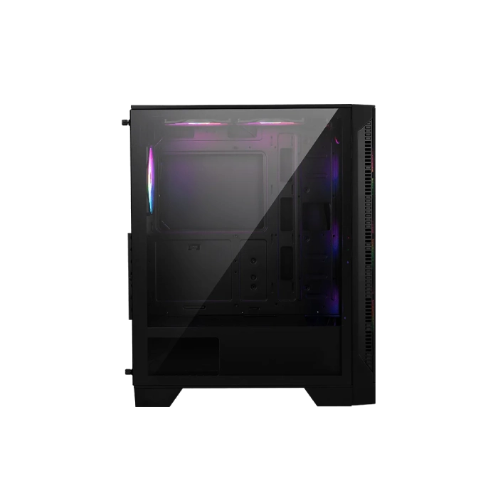 CASE RGB MSI MAG FORGE 120A AIRFLOW MID TOWER VENTILADORES 6 DE 120MM CON VIDRIO LATERAL Y MALLA FRONTAL 306-7G23A21-809-2