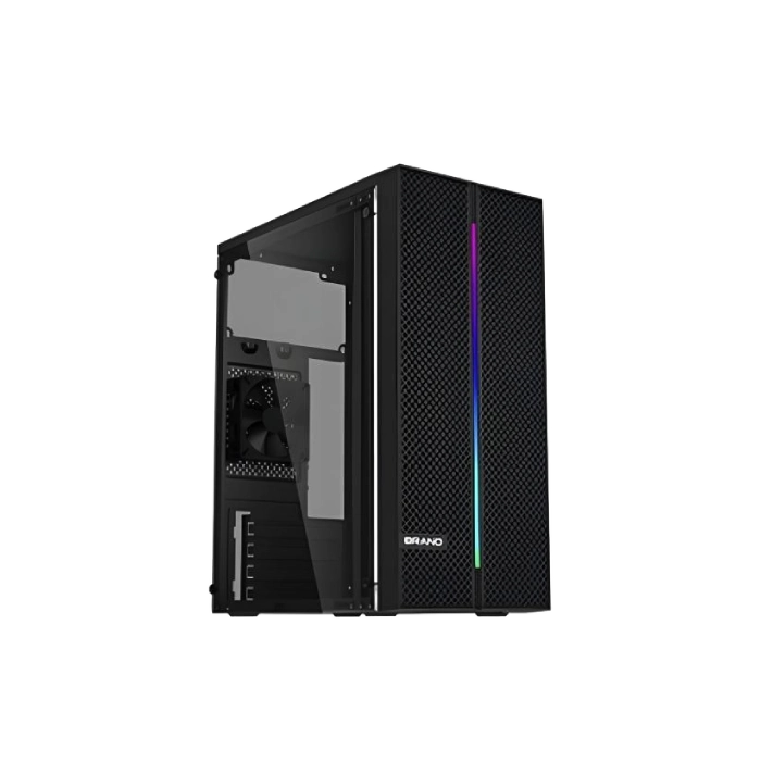 CASE GAMING RGB EAGLE WARRIOR CM26KTRA001C MINI TOWER SIN VENTILACIÓN INCLUIDA CON PANEL ACRÍLICO LATERAL Y BARRA DE LUZ-2