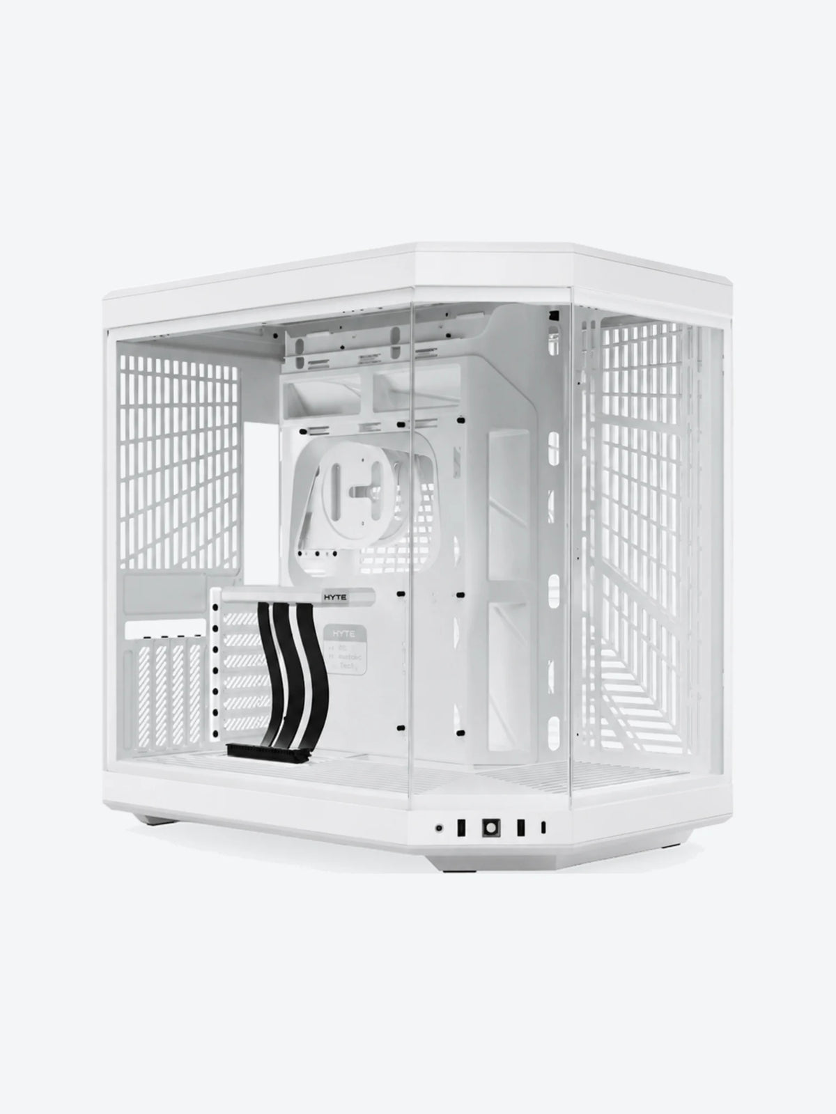 CASE GAMING HYTE Y70 MID TOWER SIN VENTILACIÓN CON VIDRIO FRONTAL Y LATERAL CS-HYTE-Y70-WW-1