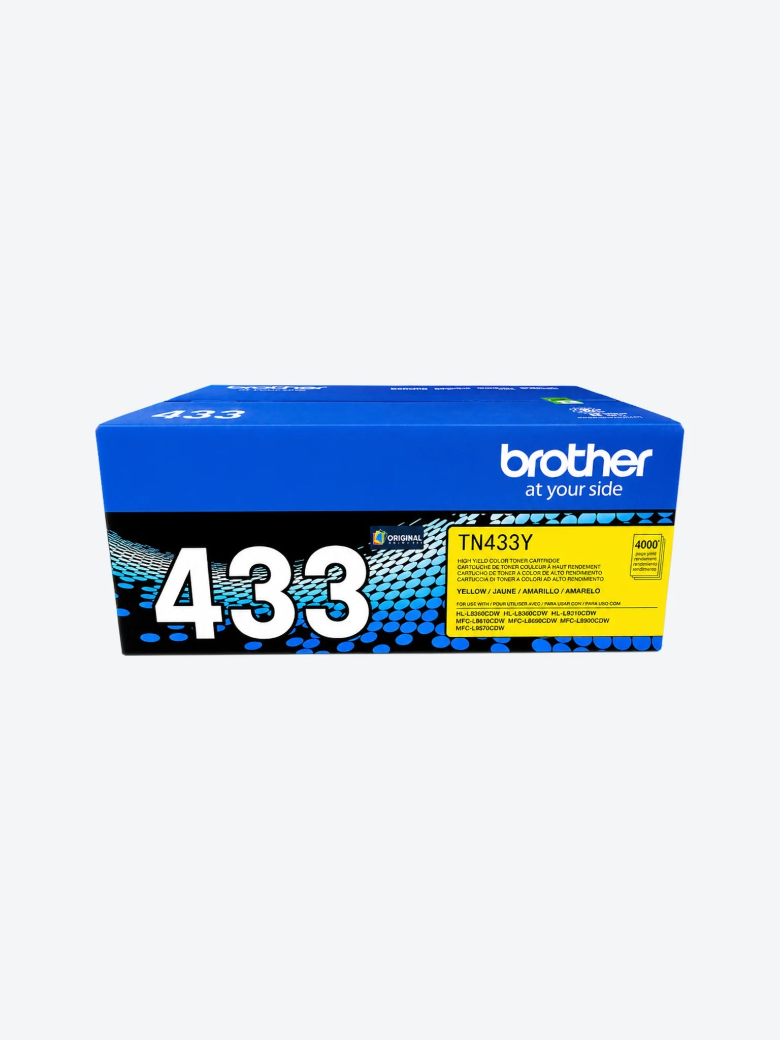 TONER BROTHER TN433C CIAN RENDIMIENTO ESTANDAR HASTA 4.000 PAGINAS