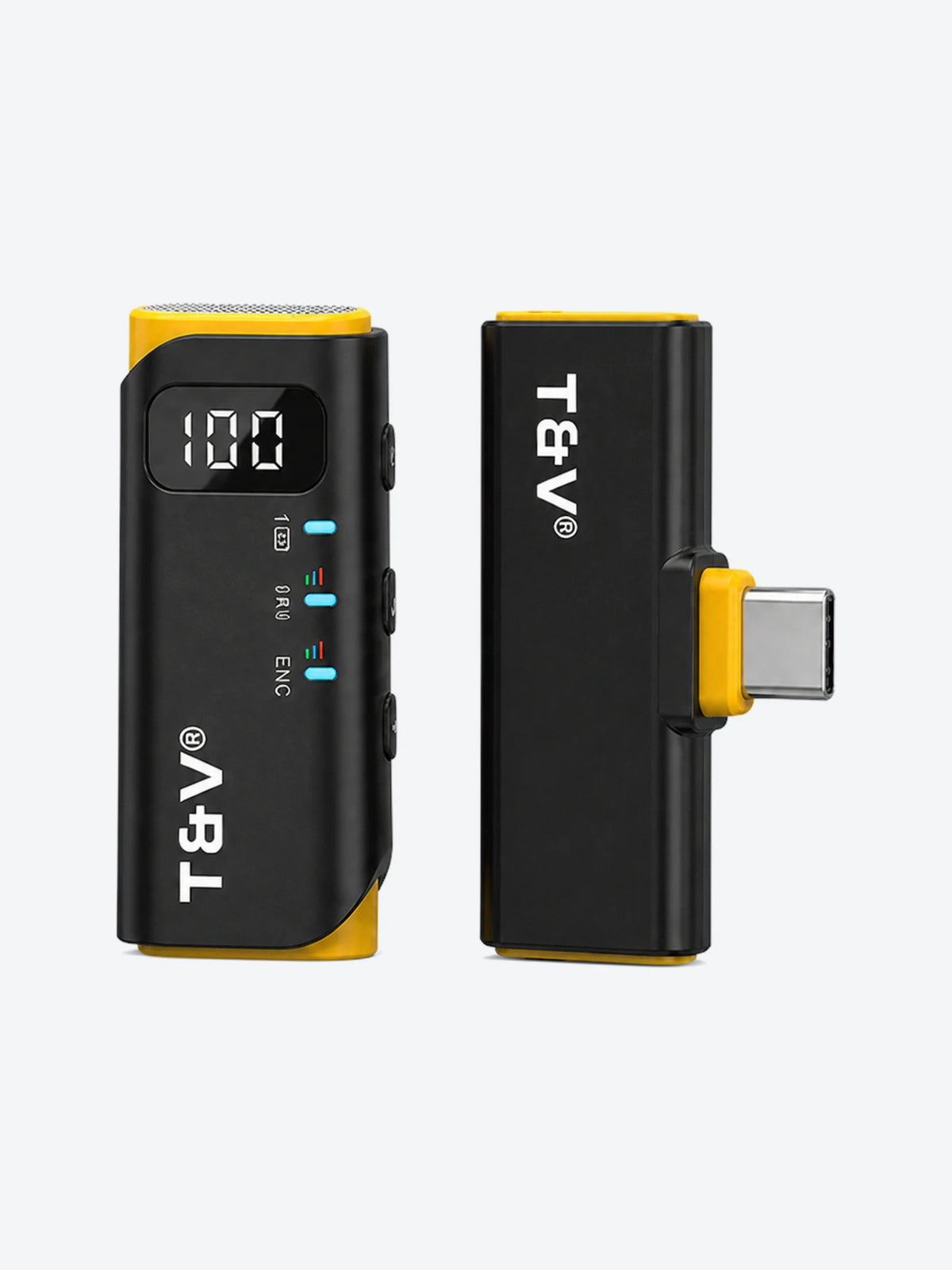 MICRÓFONO THONET &amp; VANDER VX350 INALÁMBRICO USB-C LAVALIER CON CANCELACIÓN DE RUIDO HK096-03681 NEGR