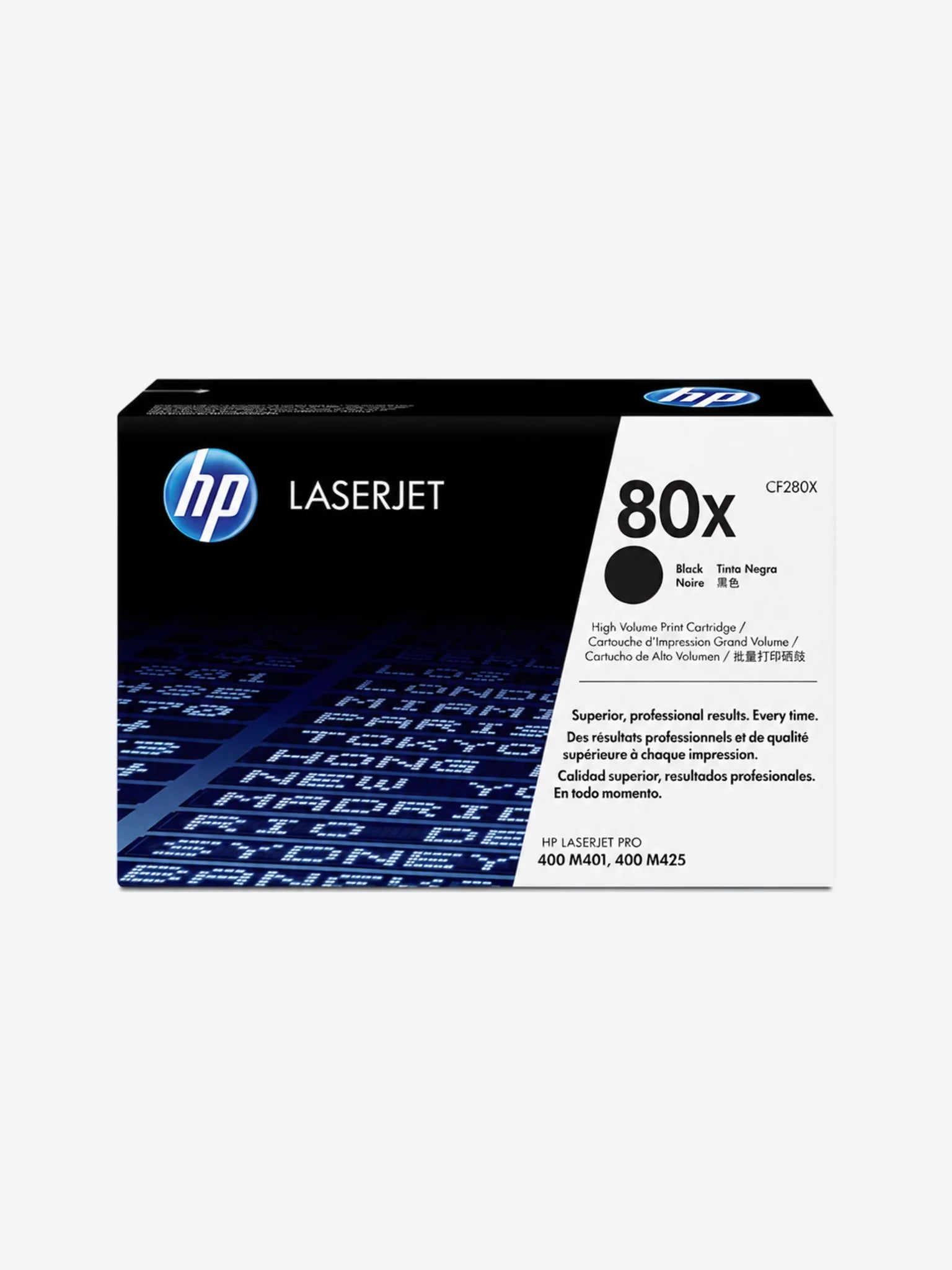 HP 80X BLACK TONER CARTRIDGE