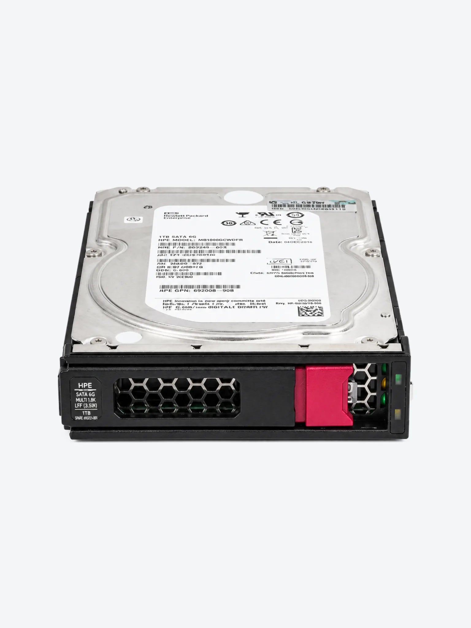 HPE 1TB SATA 6G Entry 7.2K LFF (3.5in) RW 1yr Wty HDD-1