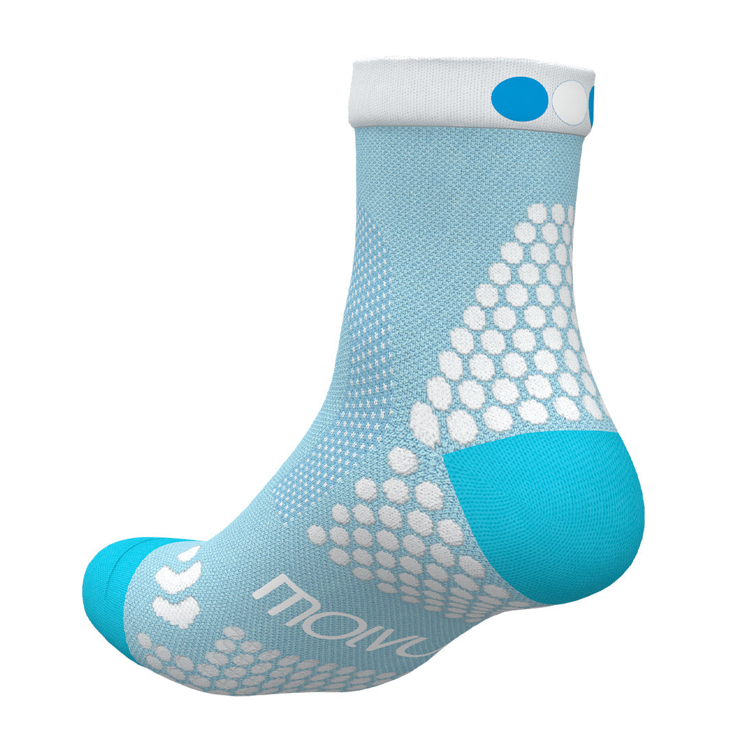 CALCETINES PATA DE CHUCHO CARRERA - TALLA L (CELESTE)-3
