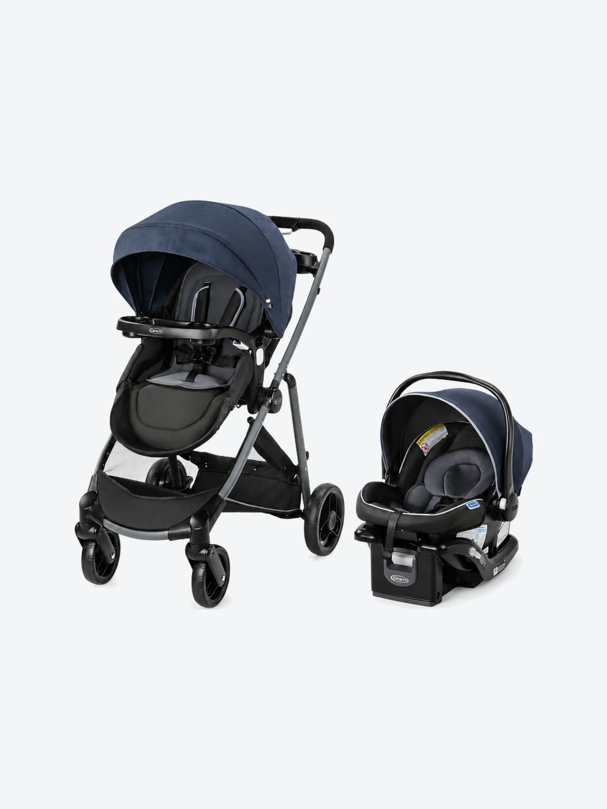 Graco Carruaje y Silla de Carro para Bebes Modes Element LX - Azul