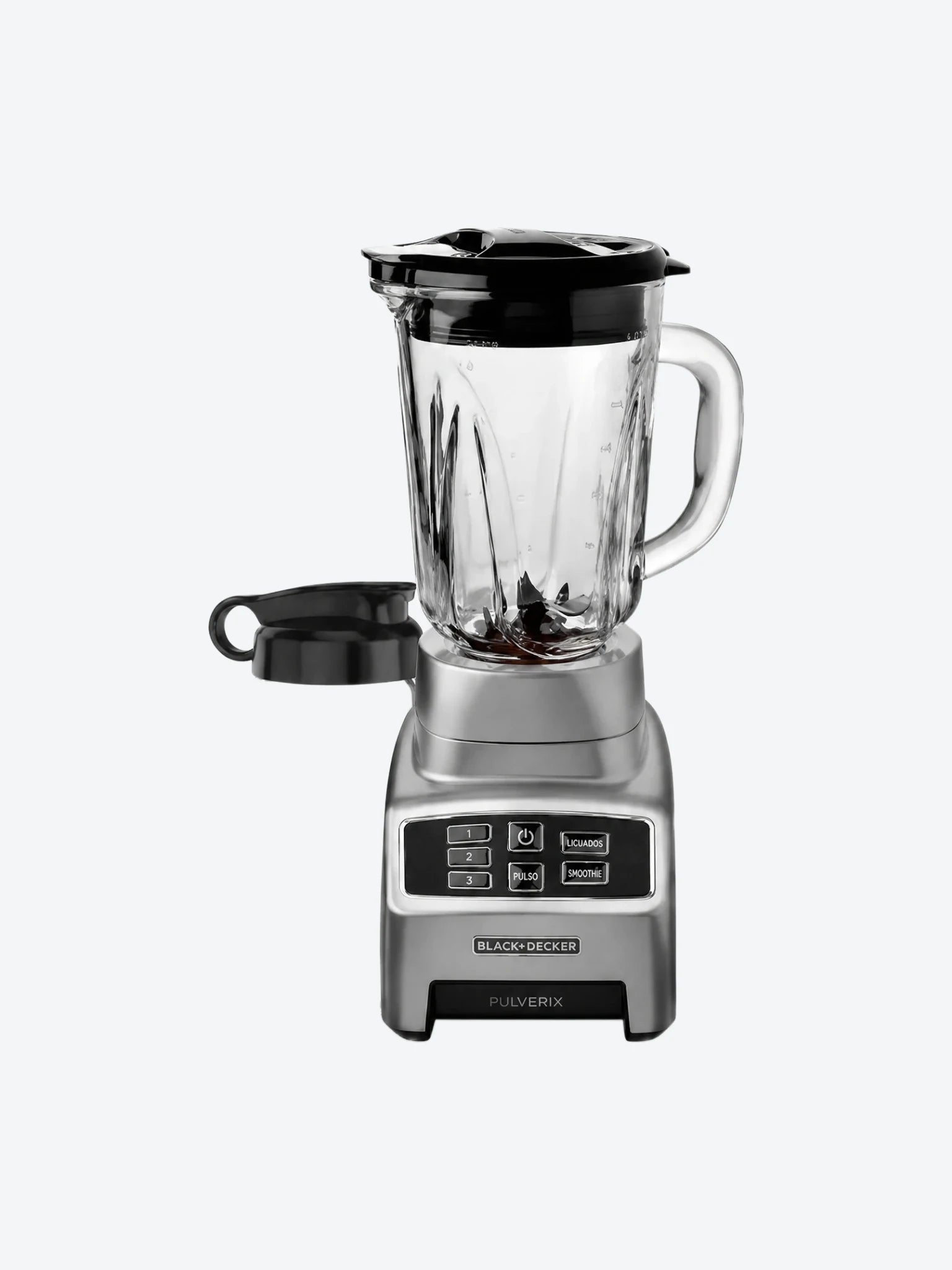 Licuadora Black+Decker BL1840MS Pulverix 3 Velocidades Jarra de Vidrio con Vaso Personal 700 Watts-1