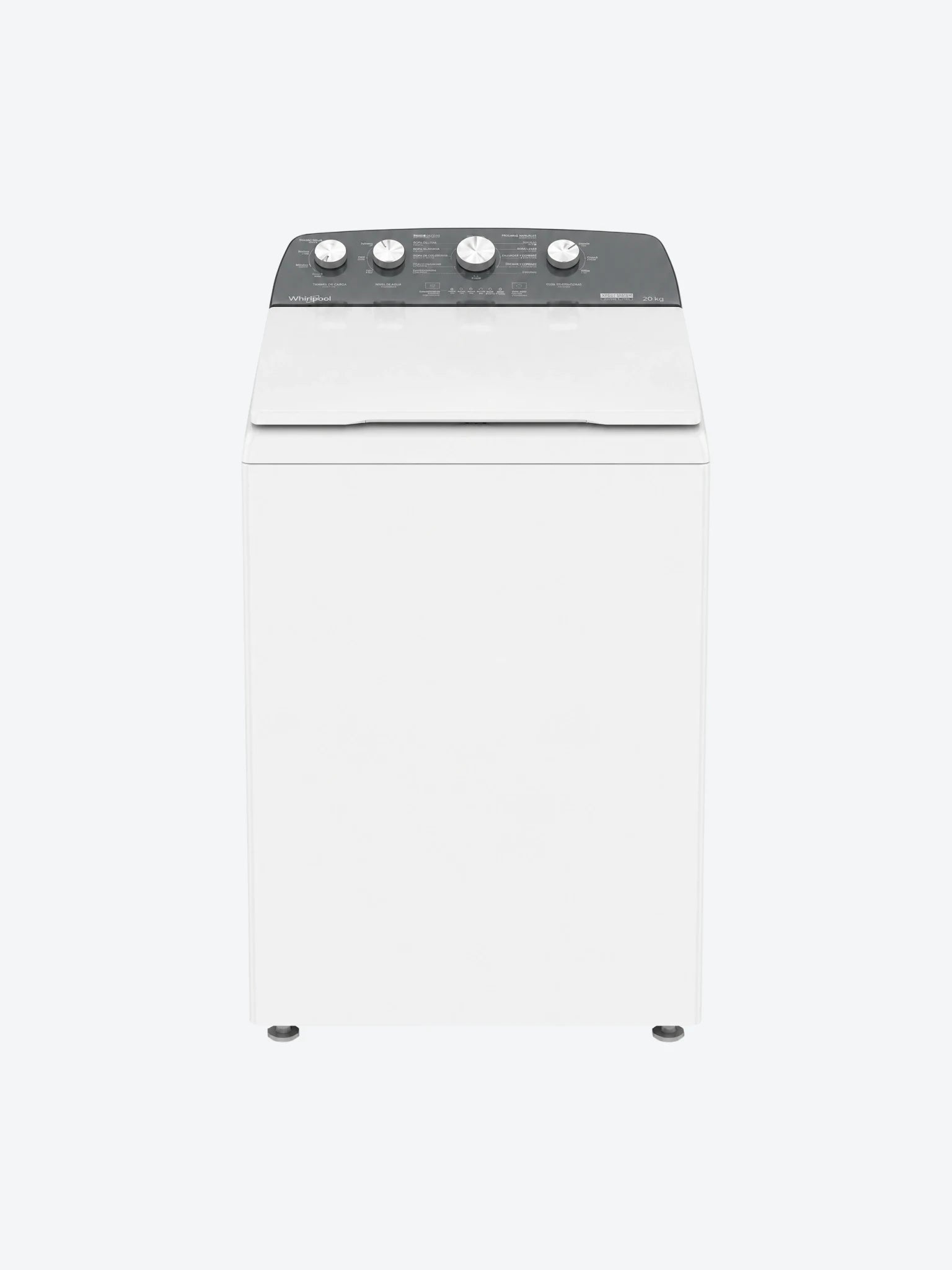 Lavadora Whirlpool Carga Superior 20KG Xpert System con Llenado Manual Color Blanco con Regalo-1