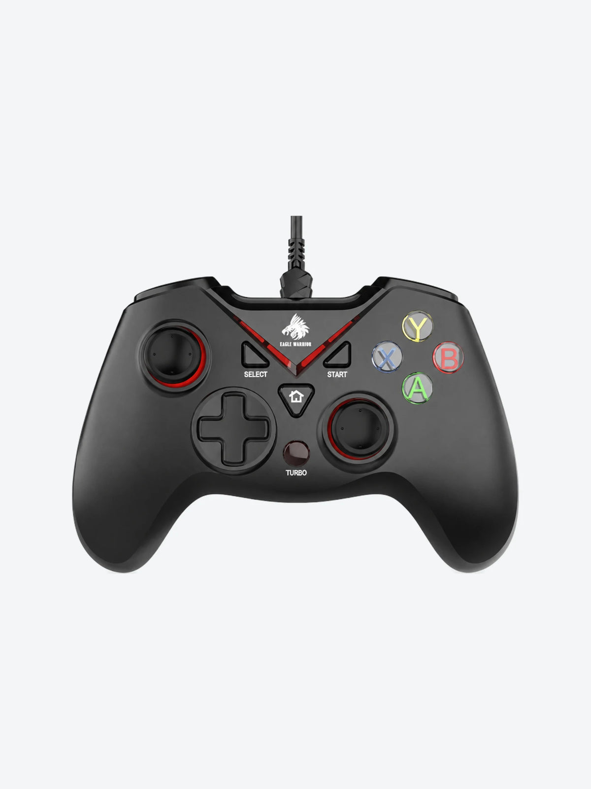 GAME PAD EAGLE WARRIOR EG-C1070T COMPATIBLE CON ANDROID / PC/ PS3 ALAMBRICO USB CON XINPUT-1