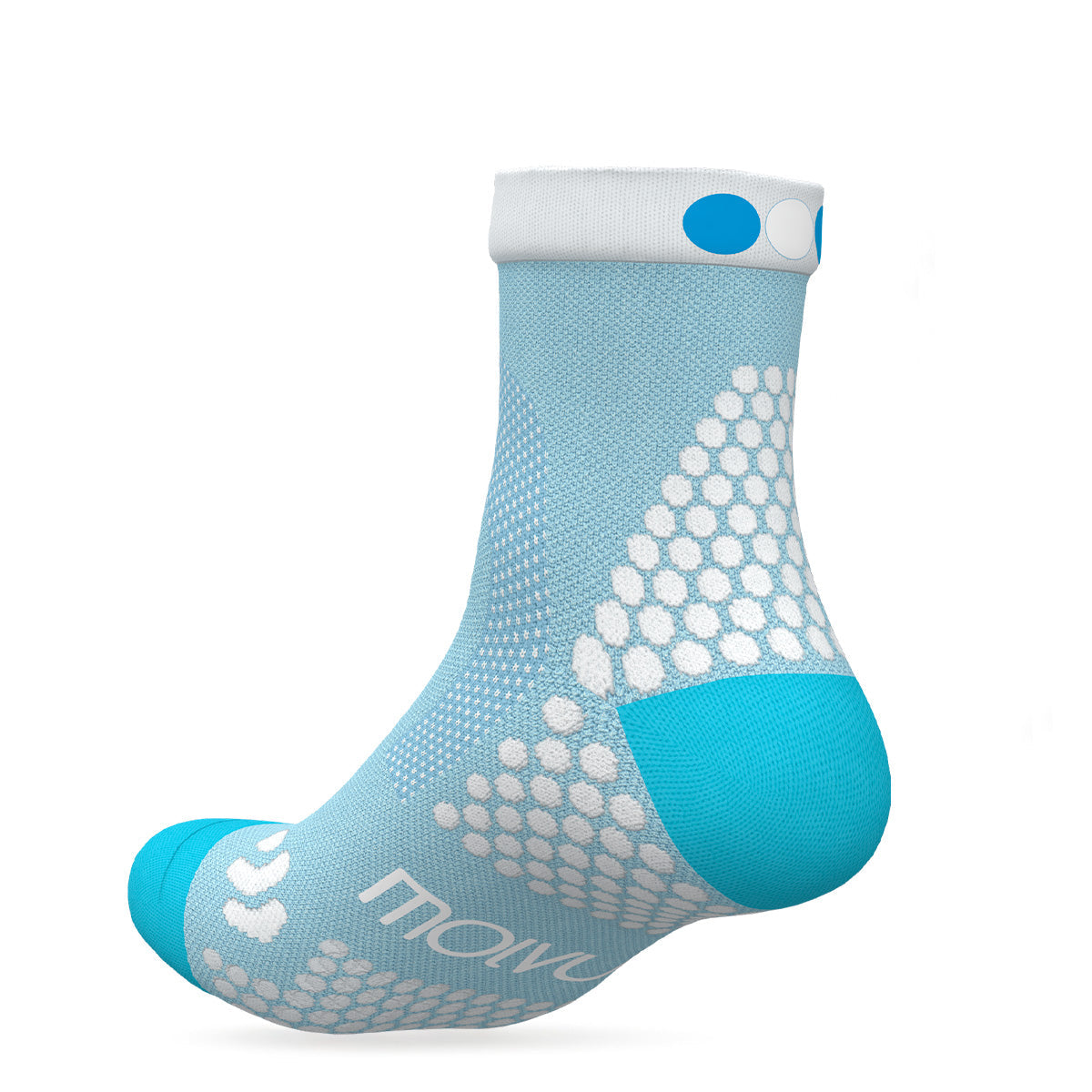 CALCETINES PATA DE CHUCHO CARRERA - TALLA M (CELESTE)-3