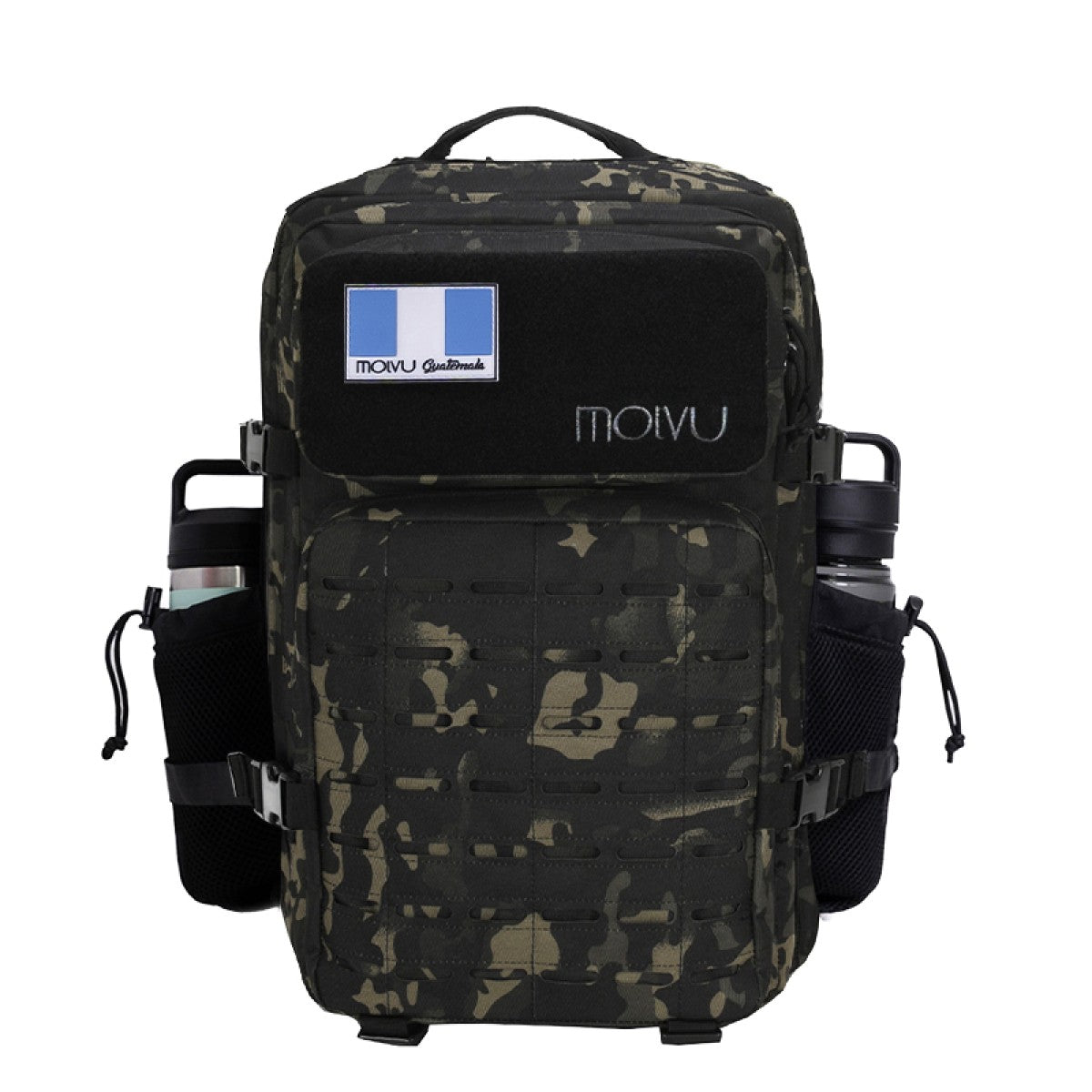 Mochila Roca Negro Camo-12