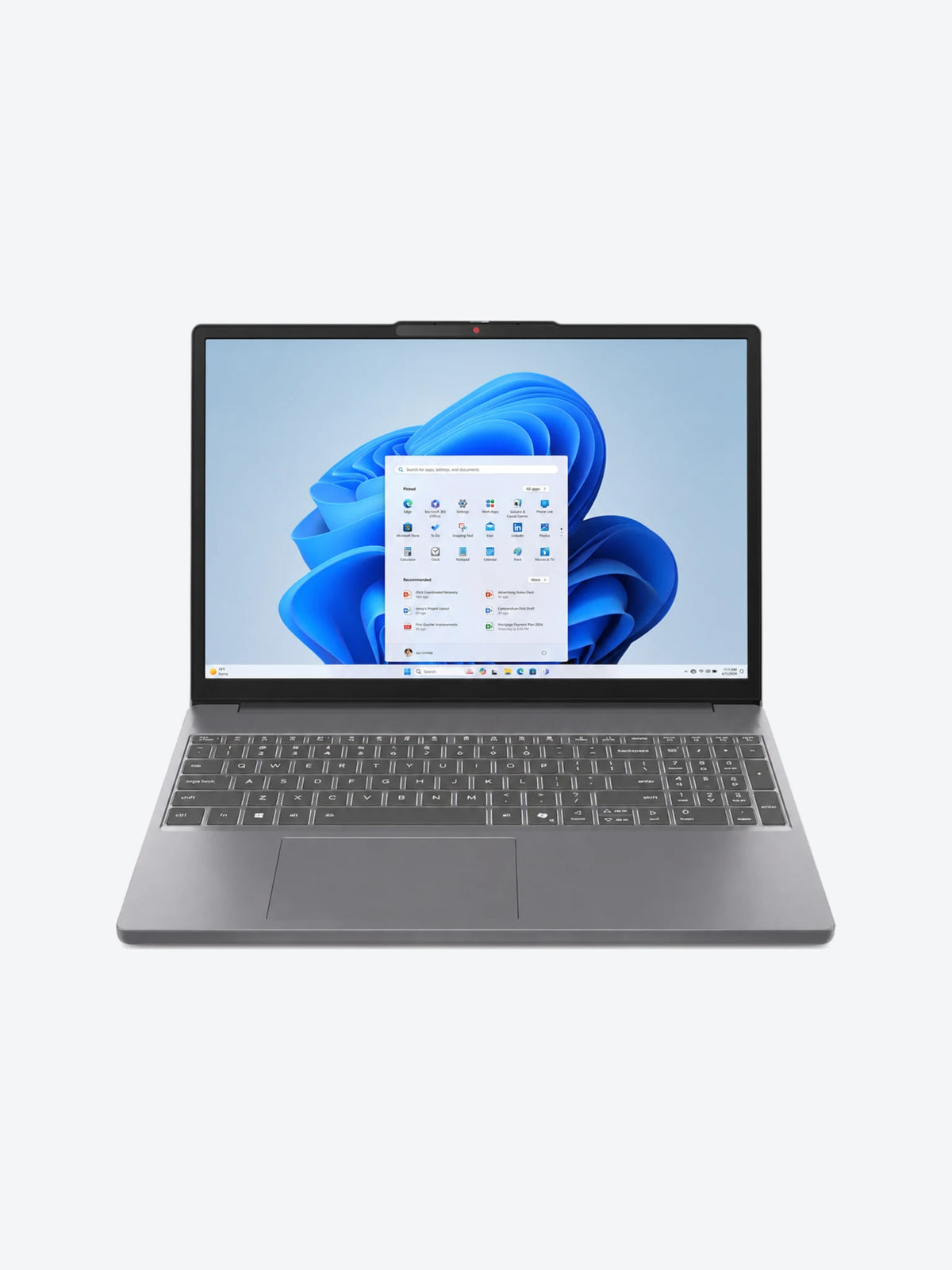 Lenovo IdeaPad Slim 3 15IRH10 - Notebook - 15.3" - 1920 x 1200 - Intel Core i5 13420H / 4.6 GHz - DDR5 SDRAM - 16 GB - 512 GB SSD - Intel UHD Graphics - Microsoft Windows 11 Home - Gray - Spanish - 1-year warranty-1