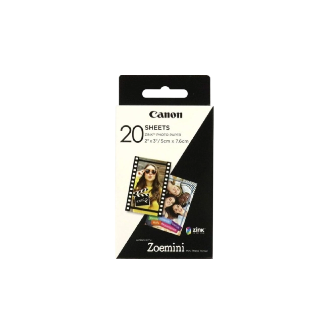 ZP-2030-20 HB Paquete de Papel Fotográfi co ZINK™ (20 Hojas)-2