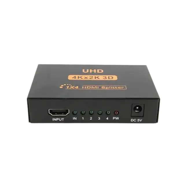 Splitter eTouch 335780 HDMI V1.4 2K 4K 4 Puertos HDMI 5Watts