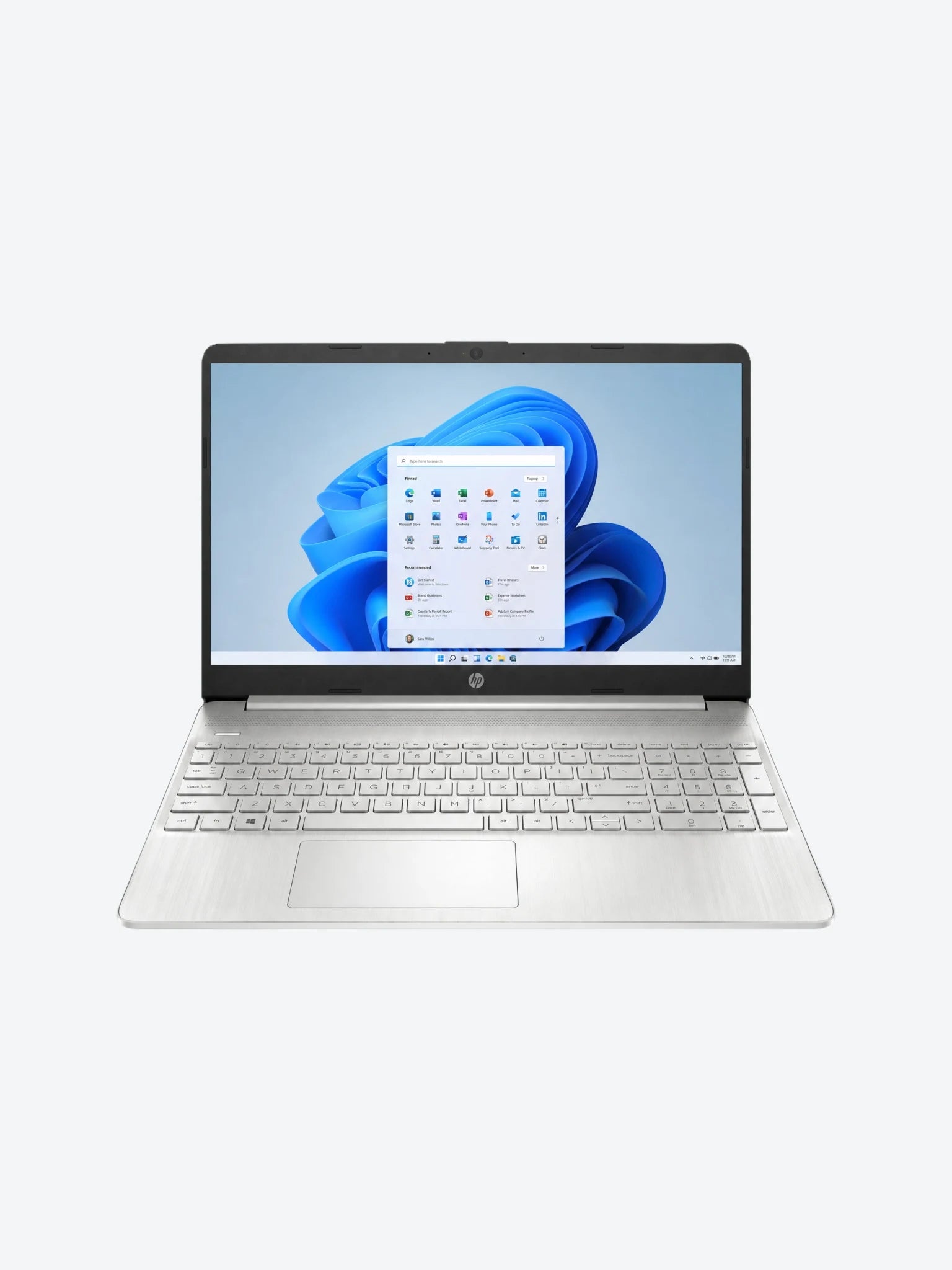 Laptop HP 15-DY2089 Core i7-1165G7 256GB SSD 12GB RAM 15.6" 1920x1080 TOUCHSCREEN W11 S Color Plateado-1