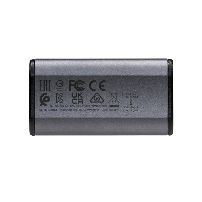 HD SOLIDO EXTERNO 1TB ADATA ELITE SE880 USB 3.2 GEN2x2 TIPO C 2000 MB/S LECTURA 2000 MB/S AELI-SE880-1TCGY-6