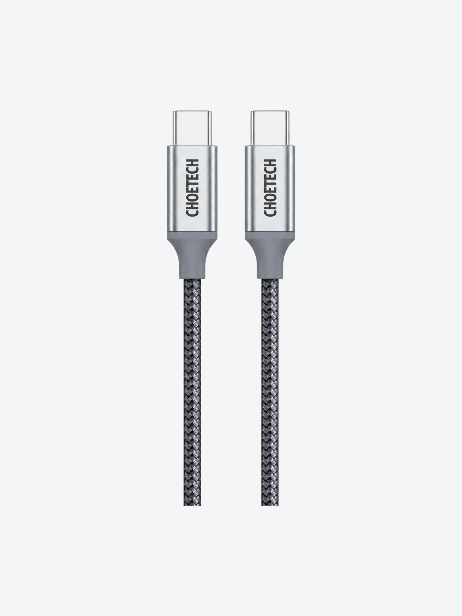 Cable Choetech XCC-1002-GY USB Tipo C a Tipo C 1.8mts-1