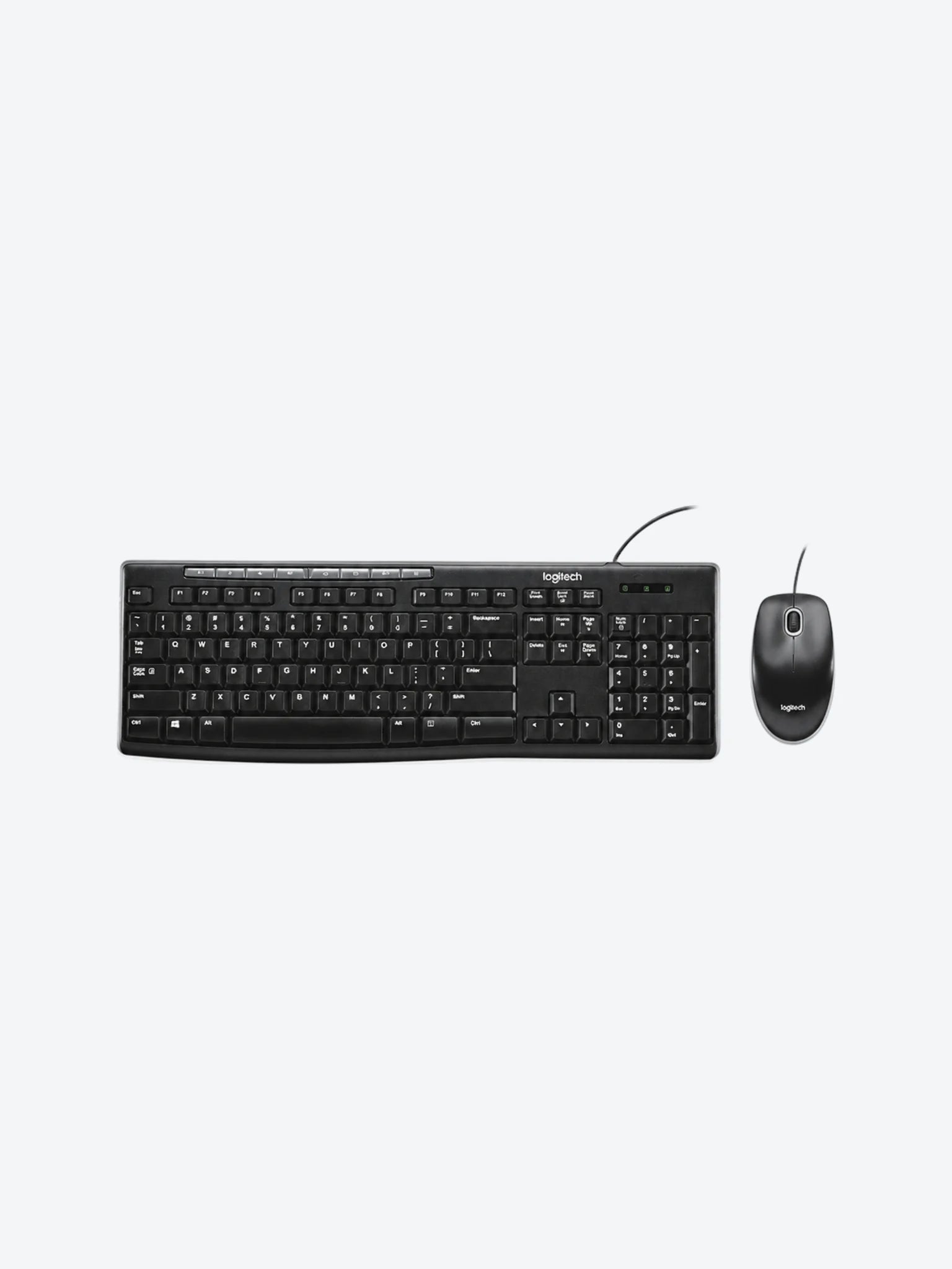 Logitech Media Combo MK200 - Juego de teclado y ratón - USB