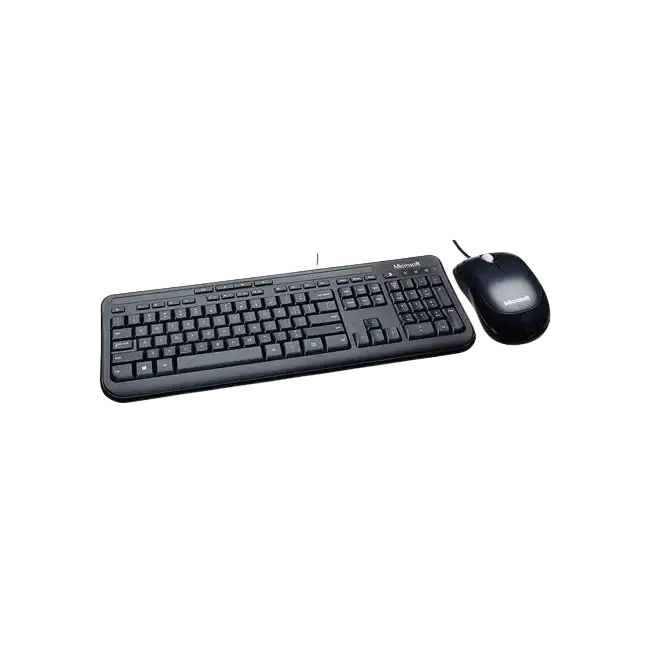 Combo de Teclado y Mouse Alambrico Desktop 600-1
