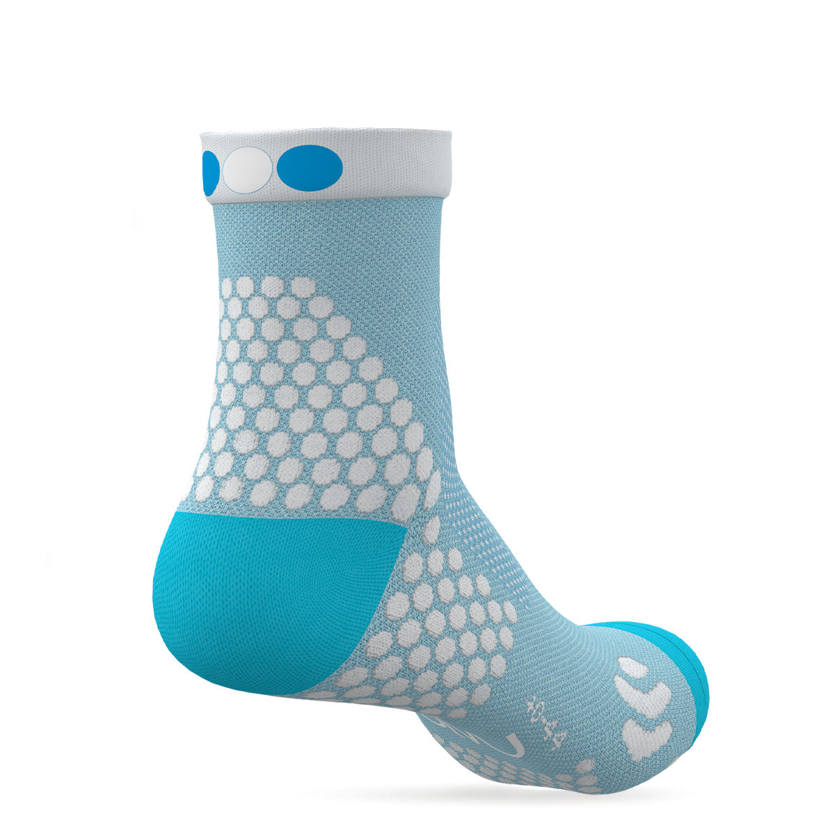 CALCETINES PATA DE CHUCHO CARRERA - TALLA M (CELESTE)-4