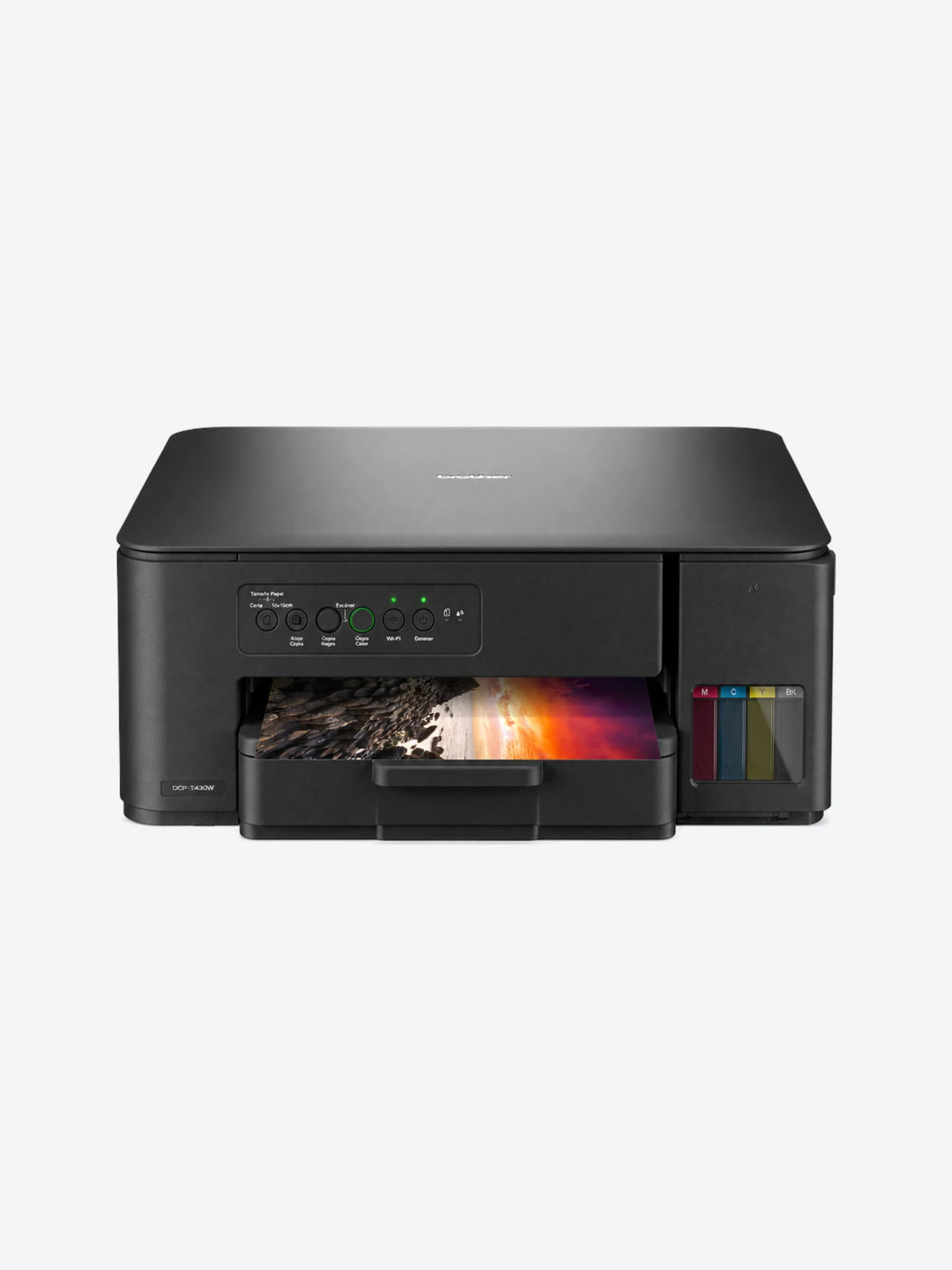 IMPRESORA BROTHER DCPT430W MULTIFUNCIONAL 3 EN 1 DE INYECCIÓN DE TINTA A COLOR WIFI / USB 2.0 / ETHE-1