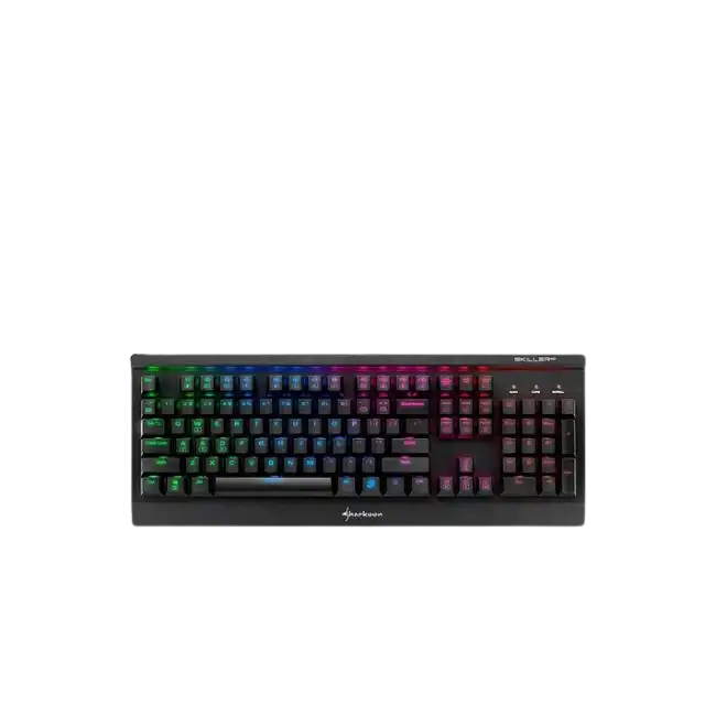 Teclado Sharkoon Skiller Mecanico SGK3 Rojo US 4044951019922-4