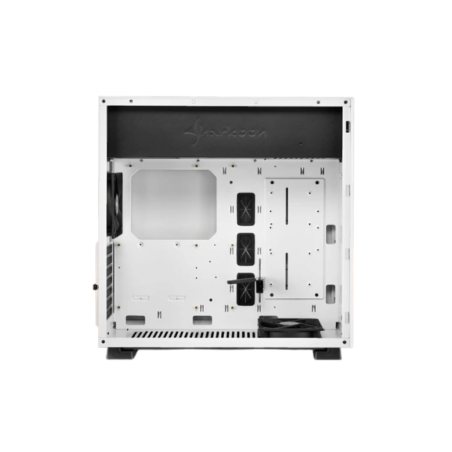 Case Sharkoon Gamer Pure Steel Color Negro ATX 4044951026593-4