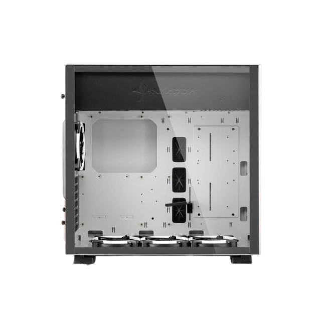 Case Sharkoon Gamer Pure Steel Color Negro RGB ATX 4044951026616-2