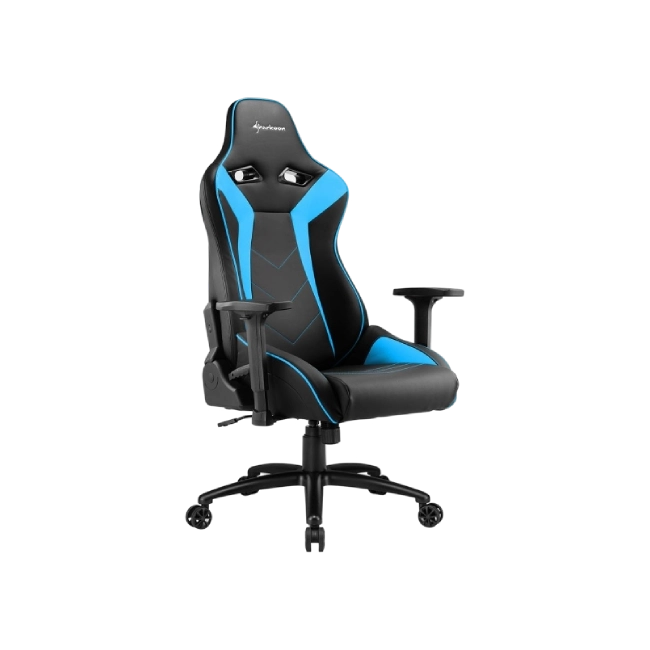 Silla Gaming Sharkoon Elbrus 3 Color Negro con Azul
