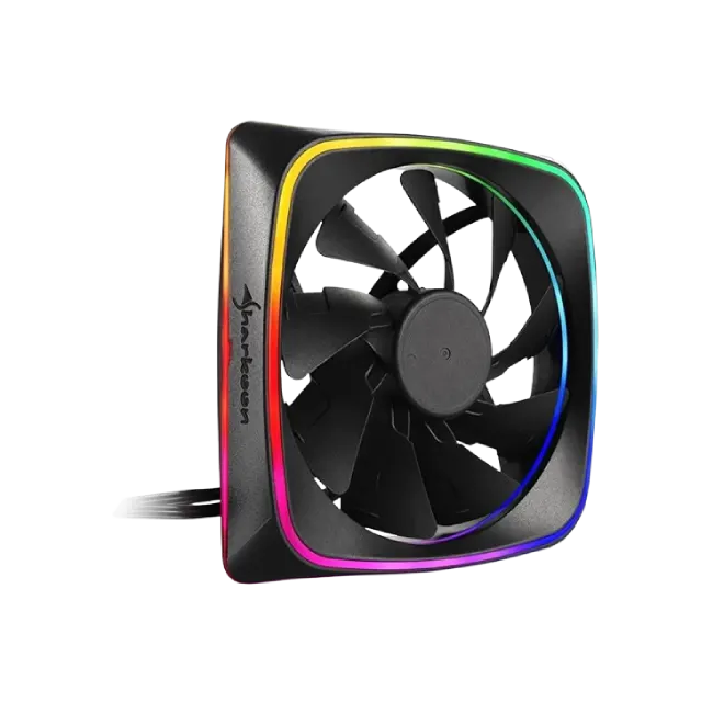 Abanico Sharkoon Shark Light RGB 4044951028924-2
