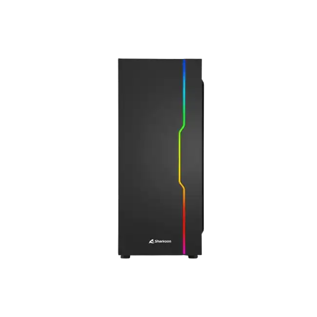 Case Gamer Sharkoon Slider ATX RGB 4044951029846 Vidrio Templado Color Negro-2