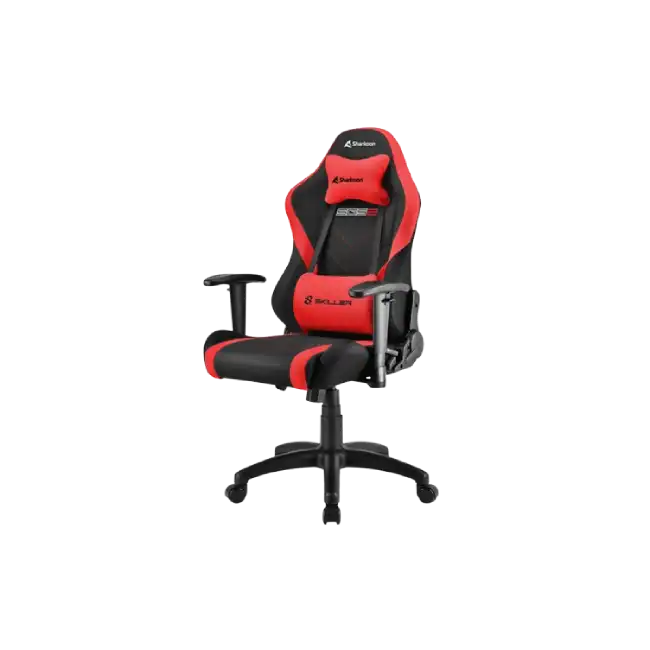 Silla Gamer Sharkoon Skiller SGS2 Junior Color Negro con Rojo 4044951032327-1
