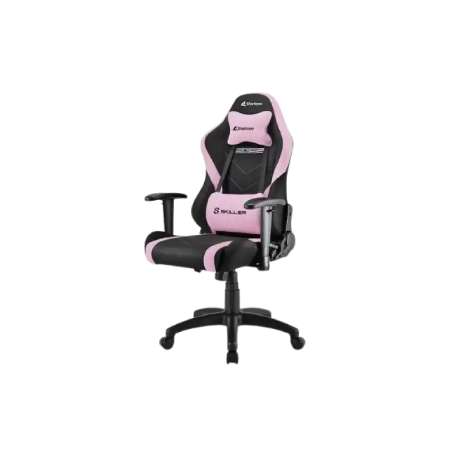 Silla Gamer Sharkoon Skiller SGS2 Junior Color Negro con Rosado 4044951032334