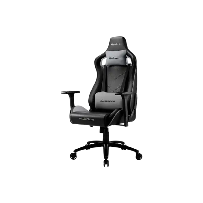 Silla Gamer Sharkoon Skiller SGS2 Junior Color Negro con Gris 4044951032341